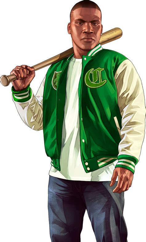How to Draw Franklin Clinton from GTA V .